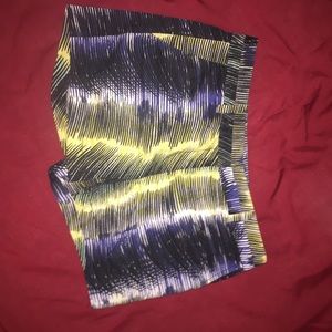 Multicolor loft shorts